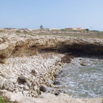 Strandje op Sicilië